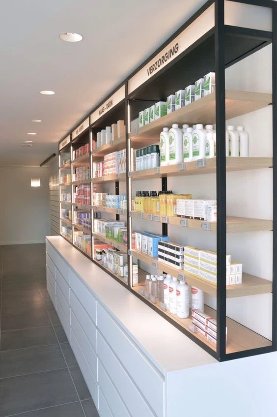 Modern Shop Counter Design For Cosmetic Store