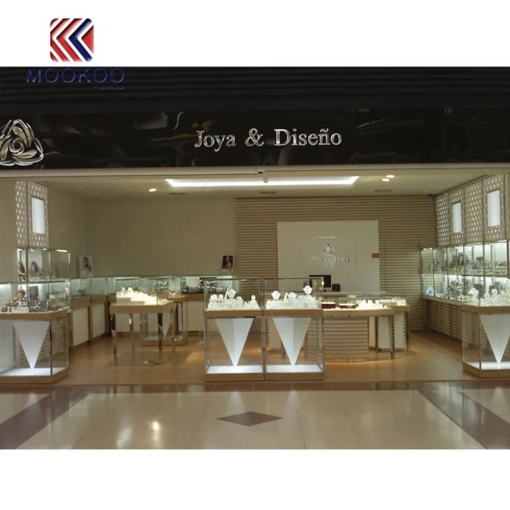Ultra Clear Glass Jewelry Showcase