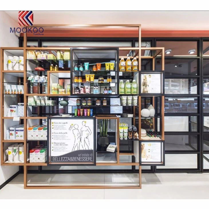 High End Pharmacy Interior Counter Furniture Design
