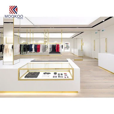 衣料品店のディスプレイ