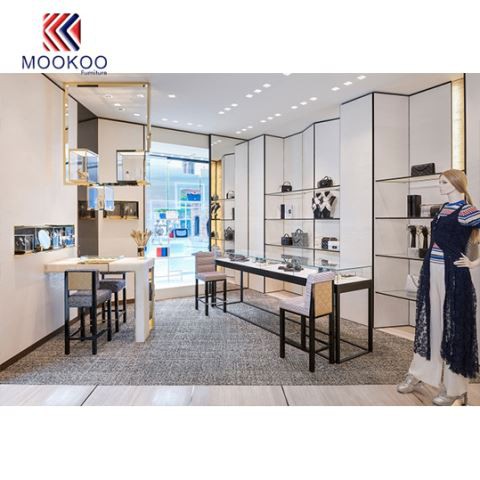 ハンドバッグストアのショップデザイン