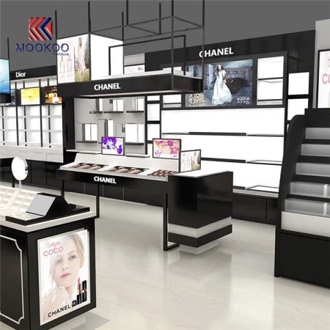 小売化粧品店家具デザイン